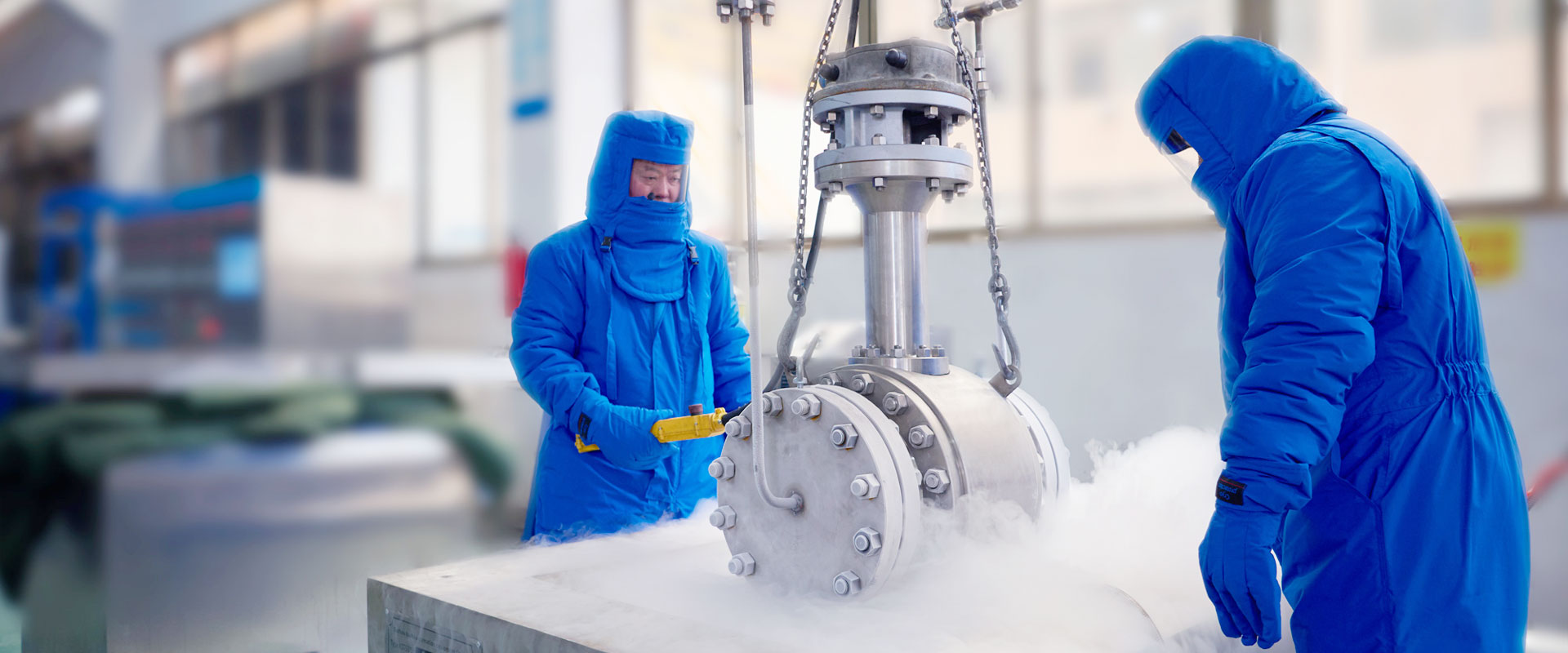 Pabrik Katup Industri Cina